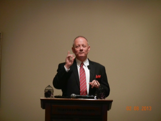 Bro. Robbie Morrison gave a short, sweet message about marriage.